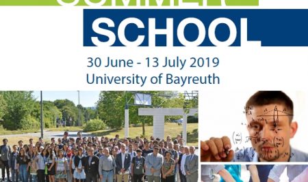 Bayreuth International Summer School 2019 (BISS) @ University of Bayreuth, Germany