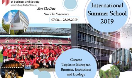 2019 International Summer School @ Ludwigshafen University, Gemany