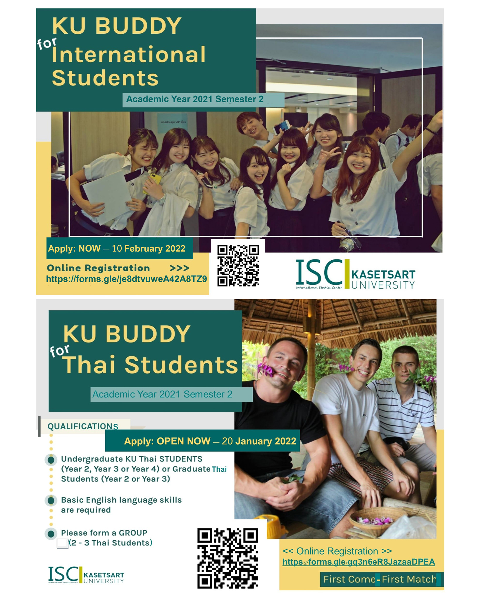 KU BUDDY by ISC (Semester 2, Academic Year 2021)
