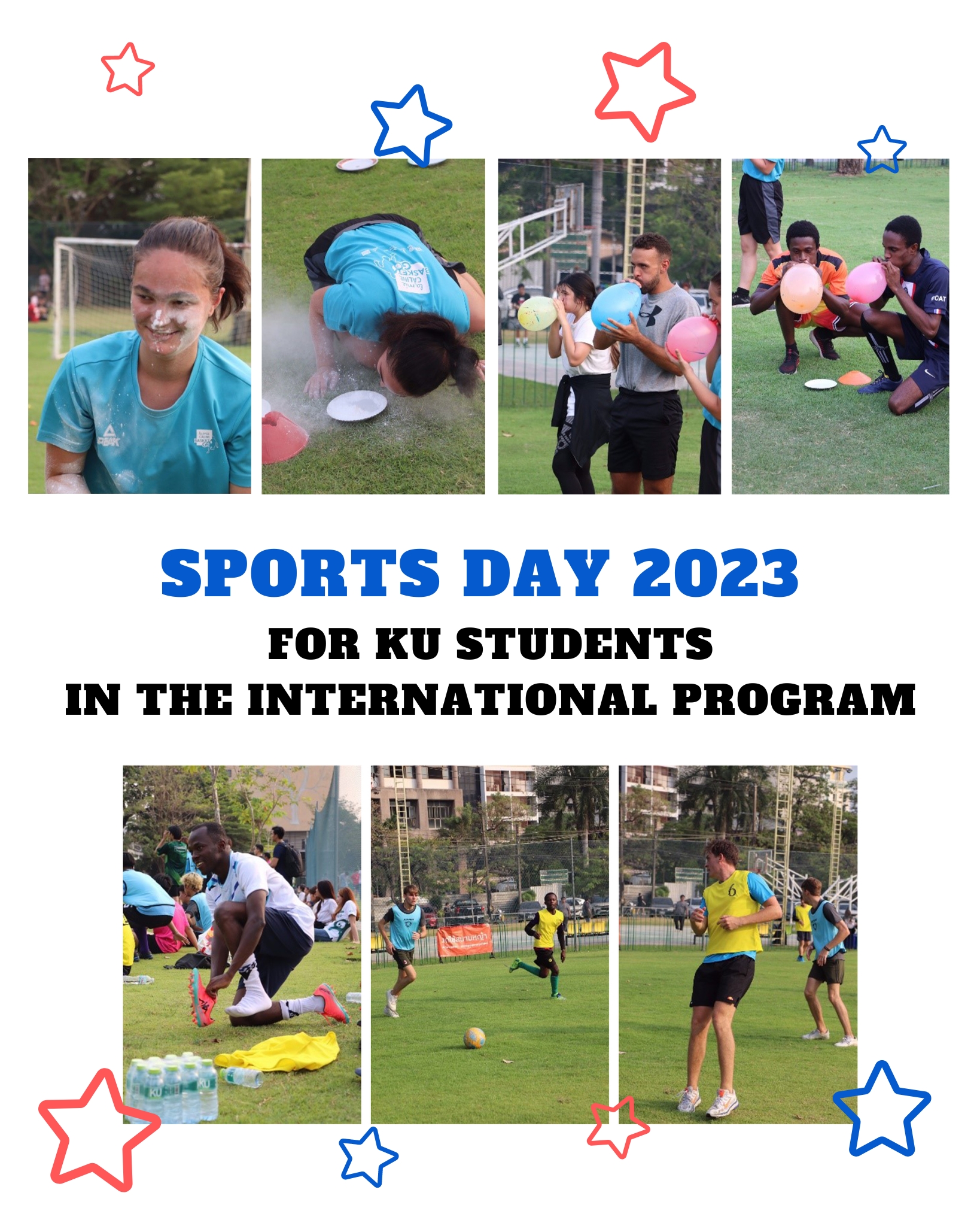 Sports Day 2023 for KU Students in the International Program