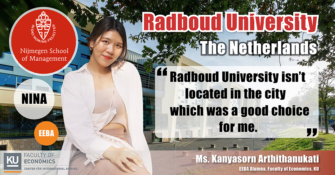 “I chose Radboud University in Nigimen, Netherlands”