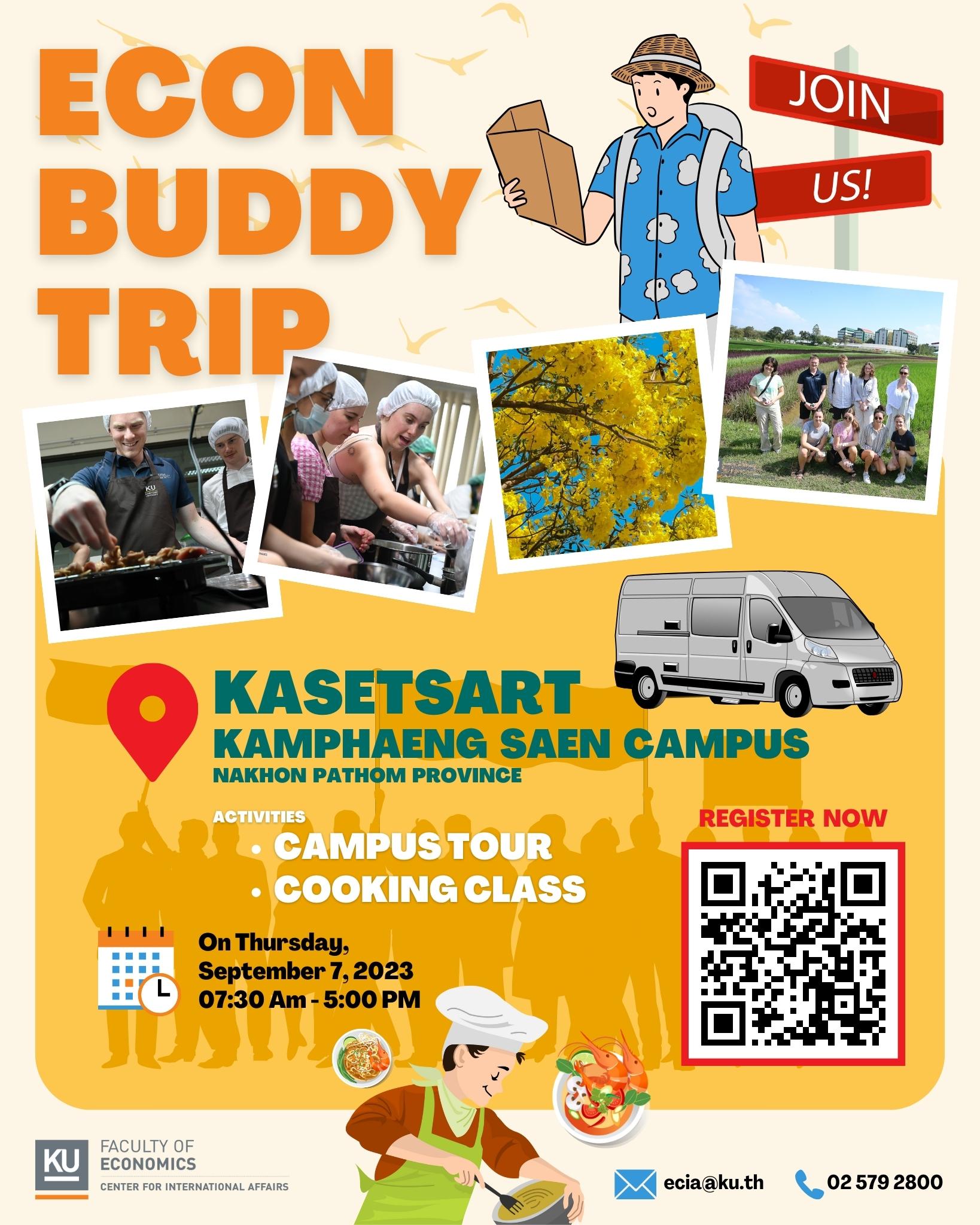 ECON Buddy Trip 2023 @ KU Kamphaeng Saen Campus